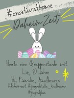  #creativeathome Sockenhasen  (Freitag, 03. April 2020 - Download)
