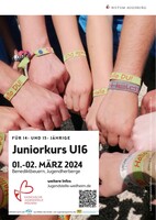 Juniorkurs U16_Plakat Frühjahr 2024