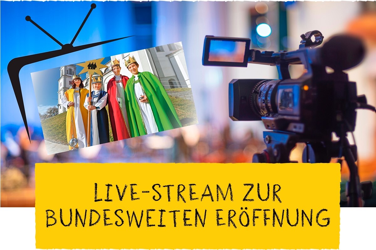 Live-Stream zur Eröffnungsfeier der Sternsingeraktion (Freitag, 22. Dezember 2023)