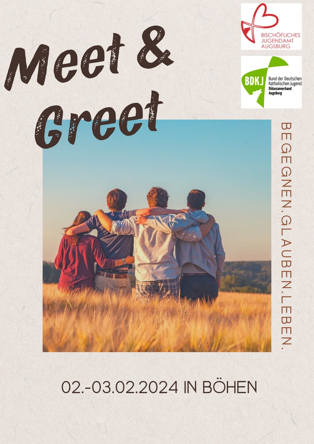 "Meet and Greet" in der Waldmühle in Böhen (Freitag, 02. Februar 2024)