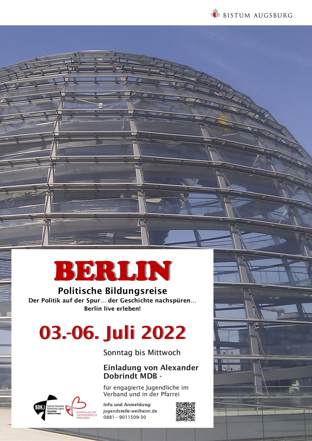 BERLIN - Politische Bildungsreise (Sonntag, 03. Juli 2022)