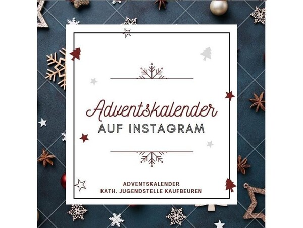 Adventskalender auf Instagram (Sonntag, 29. November 2020)